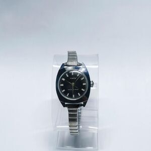 Timex Women's Silver and Black Watch